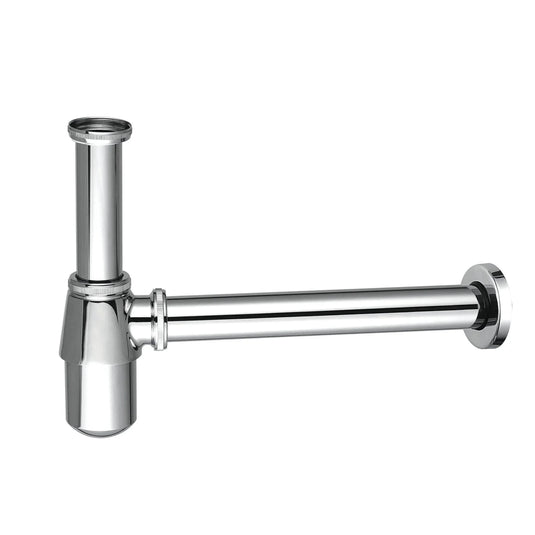 Scudo Round Bottle Trap - Chrome - BT01 - Envy Bathrooms Ltd