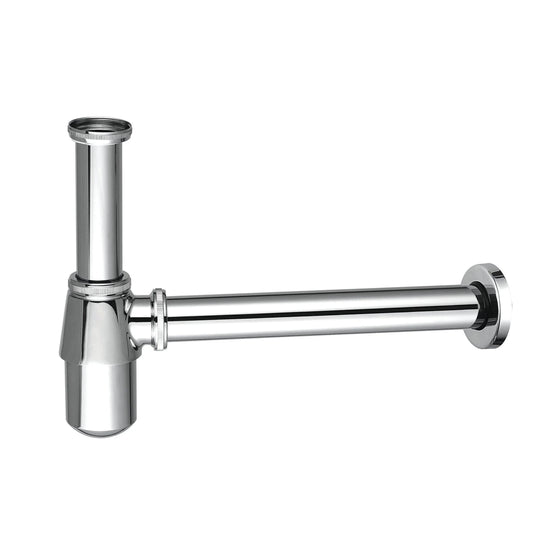 Scudo Round Bottle Trap - Chrome - BT01 - Envy Bathrooms Ltd