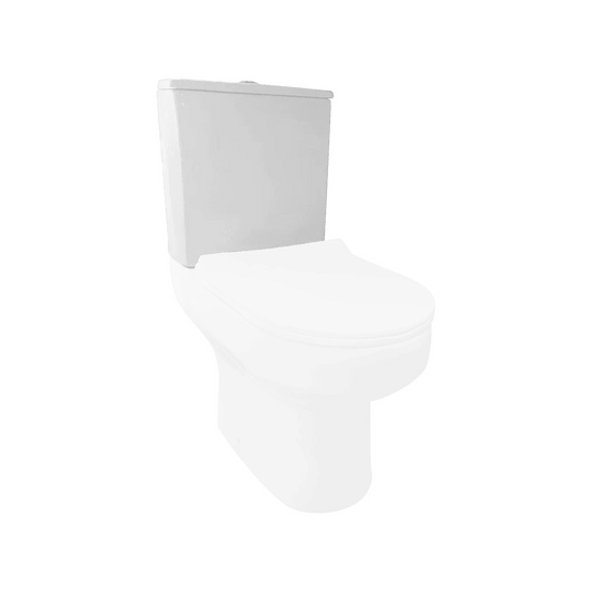 Scudo Spa Close Coupled Cistern - White - CERAMIC-CISTERN-999 - Envy Bathrooms Ltd