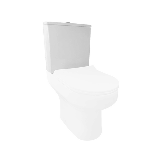 Scudo Spa Close Coupled Cistern - White - CERAMIC-CISTERN-999 - Envy Bathrooms Ltd