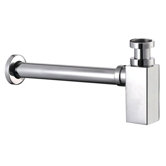 Scudo Square Bottle Trap - Chrome - BT03 - Envy Bathrooms Ltd