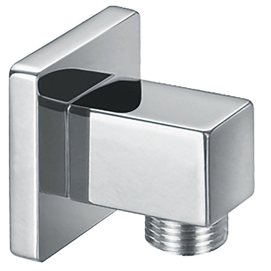 Scudo Square Shower Wall Outlet Elbow - Chrome - OUT001 - Envy Bathrooms Ltd