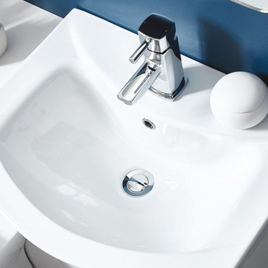 Scudo Swivel Top Slotted Basin Waste - Chrome - WASTE100 - Envy Bathrooms Ltd