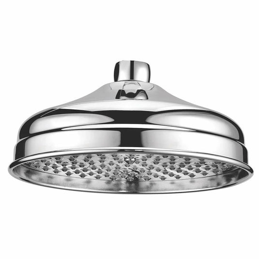 Scudo Traditional Raincan 200mm Shower Head - Chrome - SH006L - Envy Bathrooms Ltd