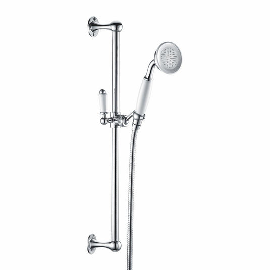 Scudo Traditional Slide Rail Kit - Chrome - RISERKIT003L - Envy Bathrooms Ltd