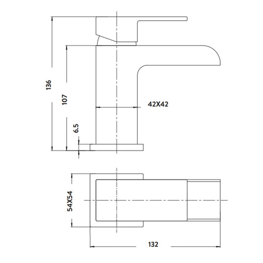 Scudo Victoria Chrome Mono Basin Mixer Tap with Waste | TAP001 - Envy Bathrooms Ltd