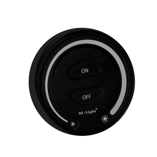 Sycamore 1 Zone Round Wall Panel Black | SY8817B
