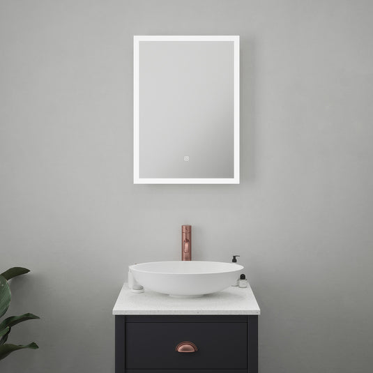 Sycamore Belice 700x500mm Rectangle LED Mirror with Shaver Socket | SY9102 - Envy Bathrooms Ltd