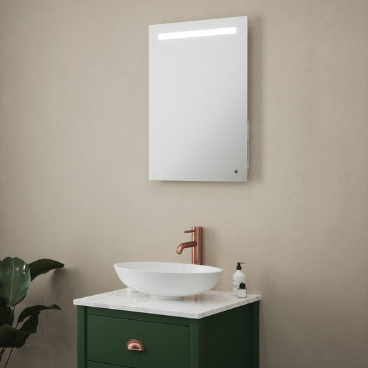 Sycamore Comino 2 700x500mm Rectangle LED Mirror | SY9107/2 - Envy Bathrooms Ltd
