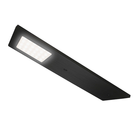 Sycamore Cucina Lite Solaris Recti LED Cabinet Light Matt Black Natural White | SY7923BL
