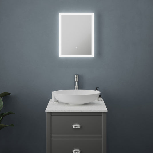 Sycamore Malmo LED Rectangle Mirror with Shaver Socket | SY9100
