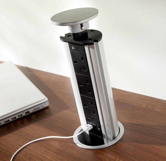 Sycamore Powertech Module with USB Ports Silver | SY7192