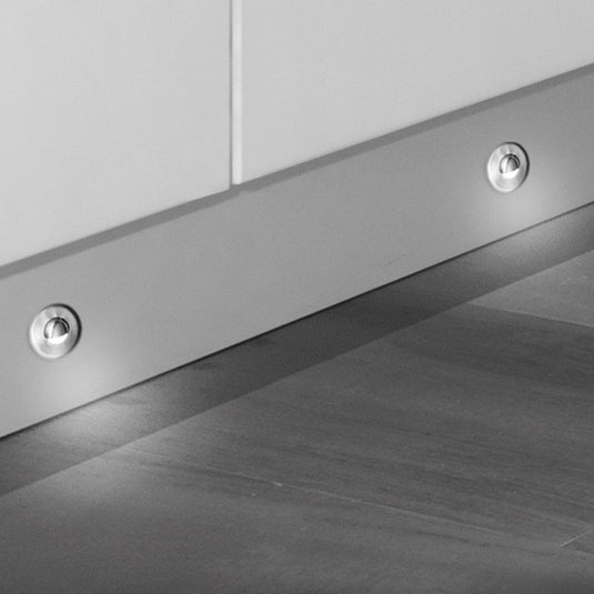 Sycamore Sirius Eyelid 4 Light Plinth Kit Brushed Nickel | SY7295BN