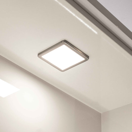 Sycamore Vega LED Flat Panel Brushed Nickel Natural White | SY8949BN/NW