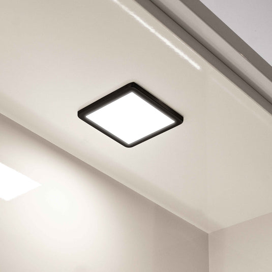 Sycamore Vega LED Flat Panel Matt Black Natural White | SY8949BL/NW