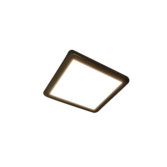 Sycamore Vega LED Flat Panel Matt Black Warm White | SY8949BL/WW