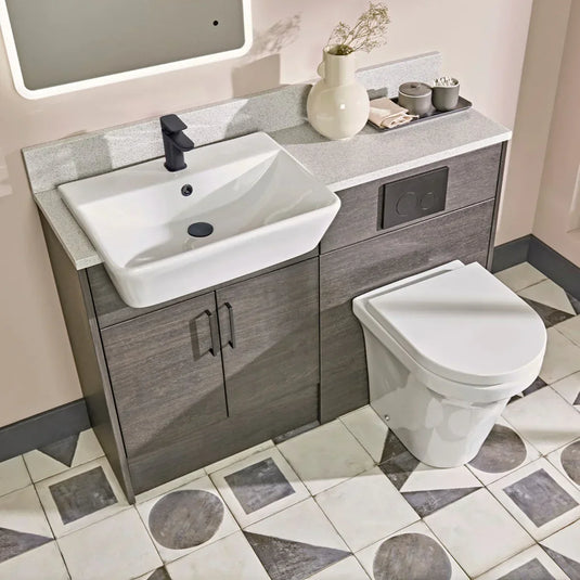 Tavistock 560 x 430mm Standard Depth Semi Countertop Basin 1TH - White - DC14002 - Envy Bathrooms Ltd