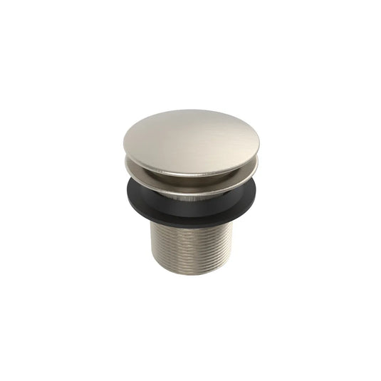 Tavistock 70mm Slotted Bath Click Waste Brushed Nickel | DC17046 - Envy Bathrooms Ltd