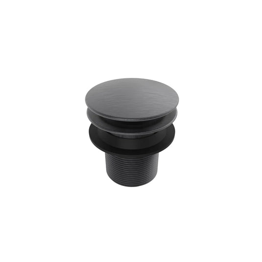 Tavistock 70mm Slotted Bath Click Waste Gunmetal | DC17044 - Envy Bathrooms Ltd