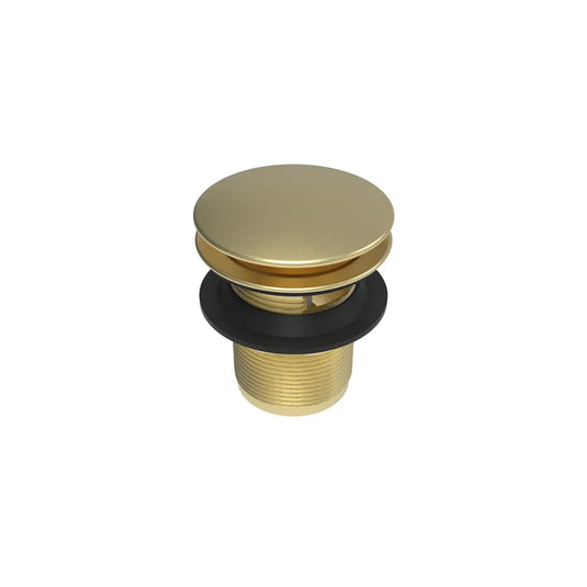 Tavistock 70mm Slotted Bath Cloakroom Waste Brushed Brass | DC17043 - Envy Bathrooms Ltd
