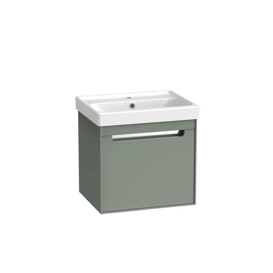 Tavistock Acumen 500 Wallmounted Vanity Unit Matt Laurel Green | ACU500W.LRL - Envy Bathrooms Ltd