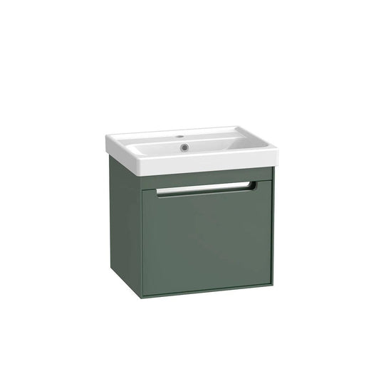 Tavistock Acumen 500mm Wall Hung Drawer Unit - Viridian Green - ACU500W.VRG - Envy Bathrooms Ltd