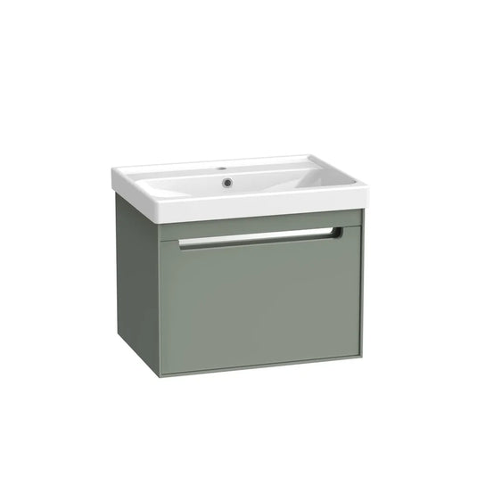 Tavistock Acumen 600 Wall Mounted Vanity Unit Matt Laurel Green | ACU600W.LRL - Envy Bathrooms Ltd