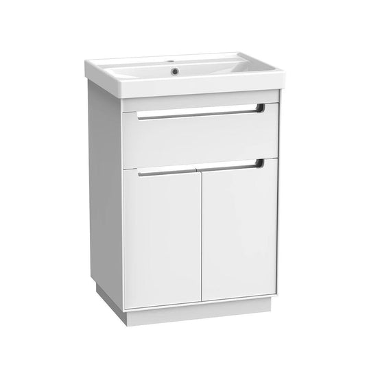 Tavistock Acumen 600mm Freestanding Vanity Unit - White - ACU600F.W - Envy Bathrooms Ltd