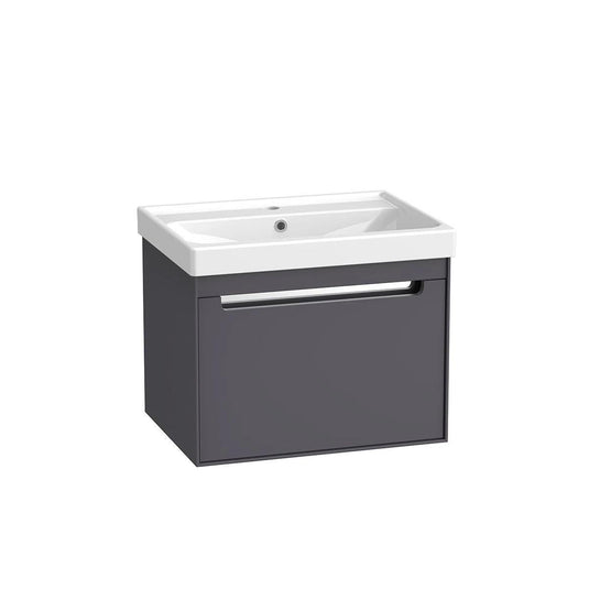 Tavistock Acumen 600mm Wall Hung Drawer Unit - Storm Grey - ACU600W.SG - Envy Bathrooms Ltd