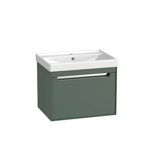 Tavistock Acumen 600mm Wall Hung Drawer Unit - Viridian Green - ACU600W.VRG - Envy Bathrooms Ltd