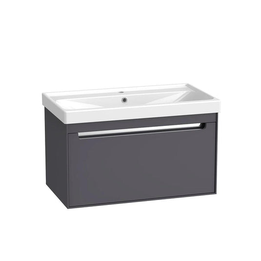 Tavistock Acumen 800mm Wall Hung Drawer Unit - Storm Grey - ACU800W.SG - Envy Bathrooms Ltd