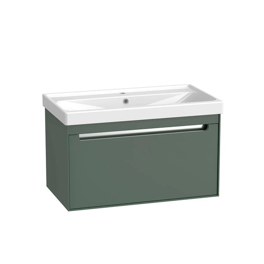 Tavistock Acumen 800mm Wall Hung Drawer Unit - Viridian Green - ACU800W.VRG - Envy Bathrooms Ltd