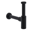 Tavistock Adjustable Bottle Trap - Black - TRAP7 - Envy Bathrooms Ltd
