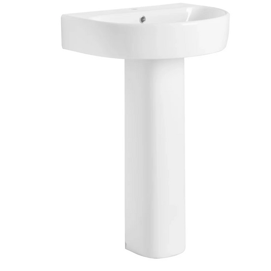 Tavistock Aerial Pedestal - White - DC14056 - Envy Bathrooms Ltd