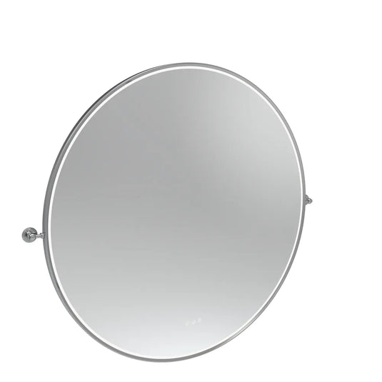 Tavistock Alderbury 1000 Circular Illuminated Mirror Chrome | ALM100CCHF4 - Envy Bathrooms Ltd