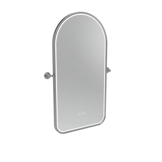 Tavistock Alderbury 400 Arch Illuminated Mirror Chrome | ALM40ACHF4 - Envy Bathrooms Ltd