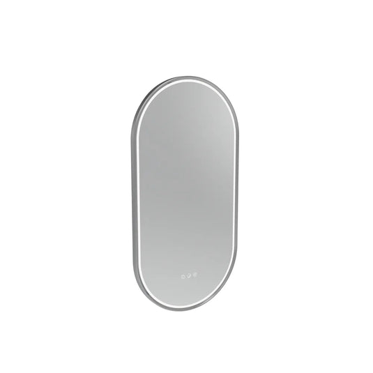Tavistock Alderbury 400 Pill Illuminated Mirror Chrome | ALM40PCH - Envy Bathrooms Ltd