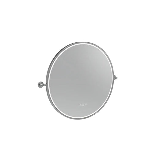 Tavistock Alderbury 600 Circular Illuminated Mirror Chrome | ALM60CCHF4 - Envy Bathrooms Ltd