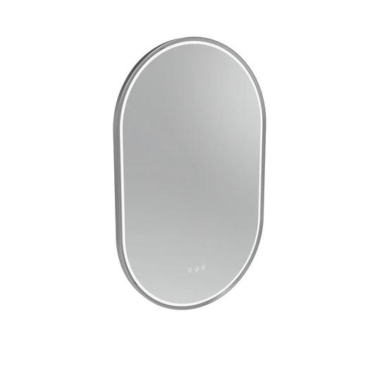 Tavistock Alderbury Pill 500 Illuminated Mirror Chrome | ALM50PCH - Envy Bathrooms Ltd