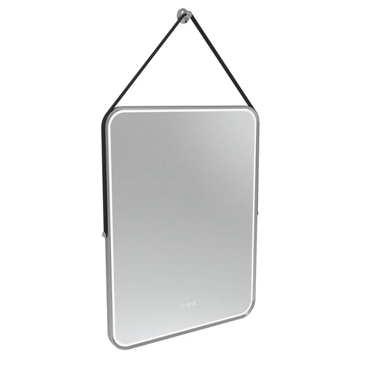 Tavistock Alderbury Rectangular 600 Illuminated Mirror Chrome | ALM060CHF3 - Envy Bathrooms Ltd