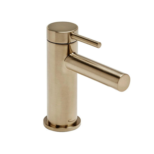 Tavistock Anthem MiniBasin Mono Mixer Tap with Click Waste Brushed Brass - Envy Bathrooms Ltd