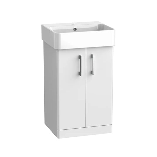 Tavistock Arlo 500 Freestanding Unit Gloss White | AR5F-GW - Envy Bathrooms Ltd