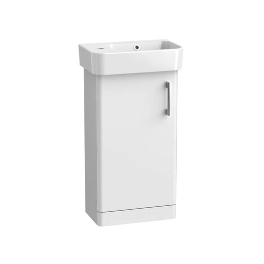 Tavistock Arlo Cloakroom Freestanding Unit Gloss White | AR4F-GW - Envy Bathrooms Ltd
