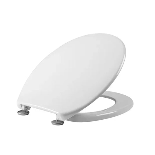 Tavistock Aspire Thermoset Toilet Seat Stainless Steel Hinges - White - O801A - Envy Bathrooms Ltd