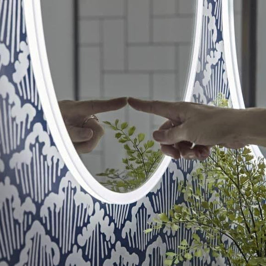 Tavistock Aster 490mm LED Mirror - Chrome - AS49ALE - Envy Bathrooms Ltd