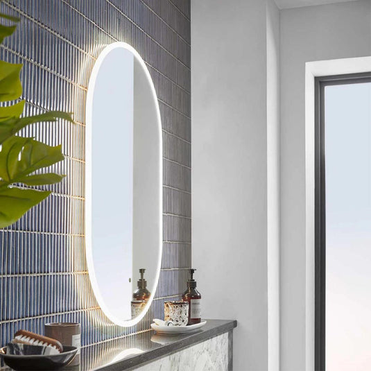 Tavistock Aster 500 x 800mm Pill Illuminated Mirror - AS50ALP - Envy Bathrooms Ltd