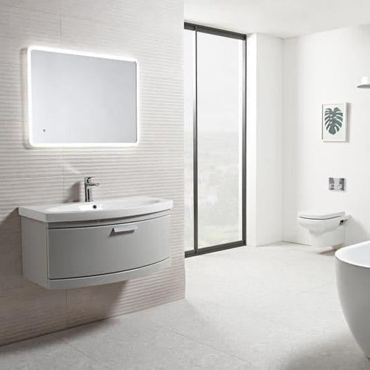 Tavistock Aster 800 LED Mirror - Chrome - AS80ALC - Envy Bathrooms Ltd