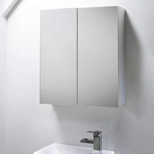 Tavistock Balance 600 Mirror Cabinet - Chrome - Envy Bathrooms Ltd