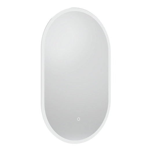 Tavistock Beta 500 x600mm Pill Illuminated Mirror - Envy Bathrooms Ltd