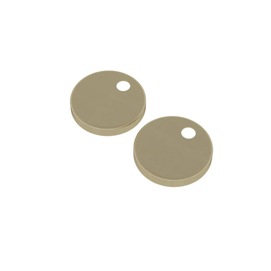 Tavistock Brass Cover Caps Brushed Brass | DC4012 - Envy Bathrooms Ltd